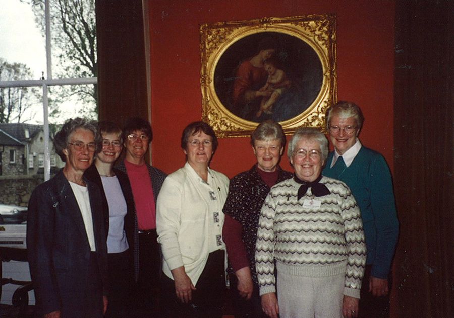 MIC Archives C'ee: Mary Sullivan, Marianne Cosgrave, Rosie Carroll, Evelyn Gallagher, Ethel Bignell, Maureen McGarrigle, Marion McCarthy, 2002
